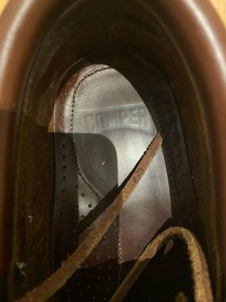 Zapatos náuticos Camper marrones