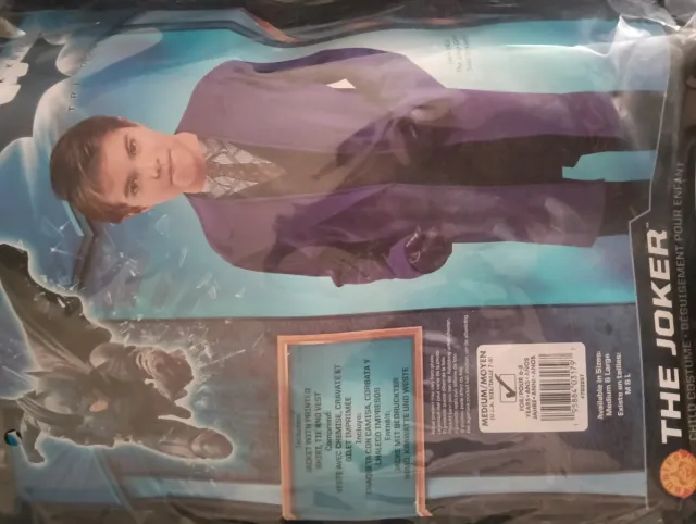 Disfraz Joker Talla 6-8 Años