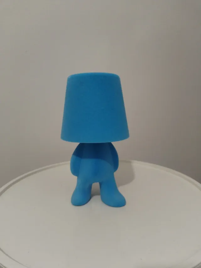 Lampada ricaricabile touch blu