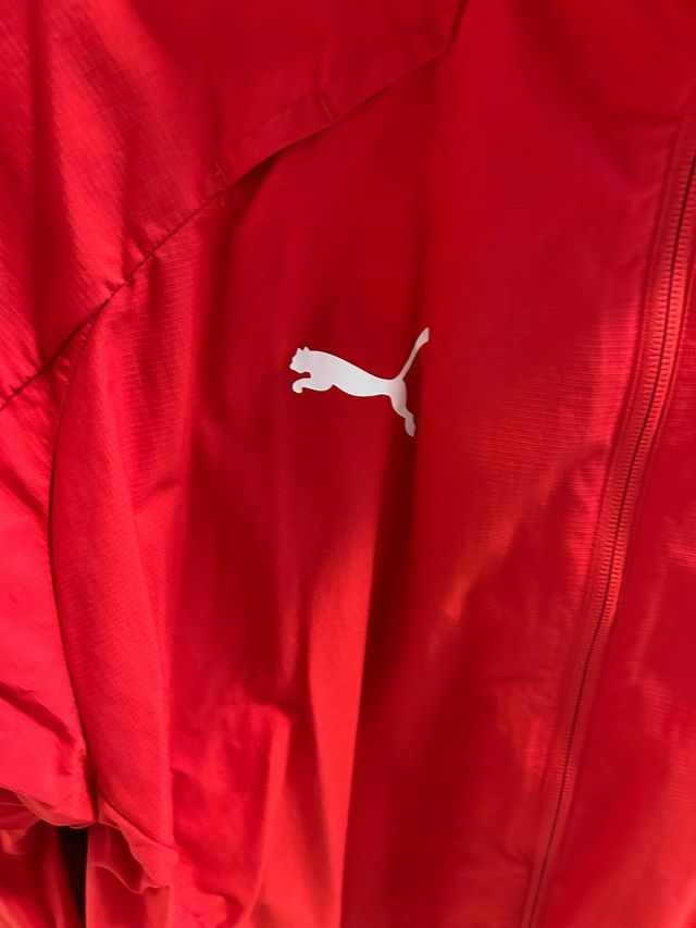 Chubasquero Puma Girona FC Rojo