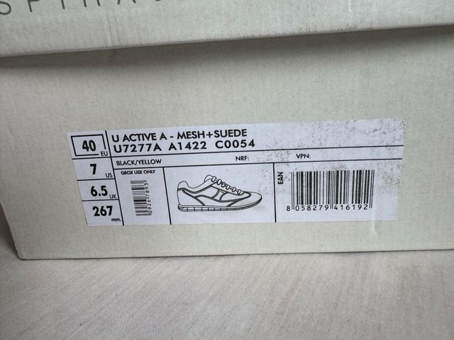 Zapatillas Geox Negras Talla 40