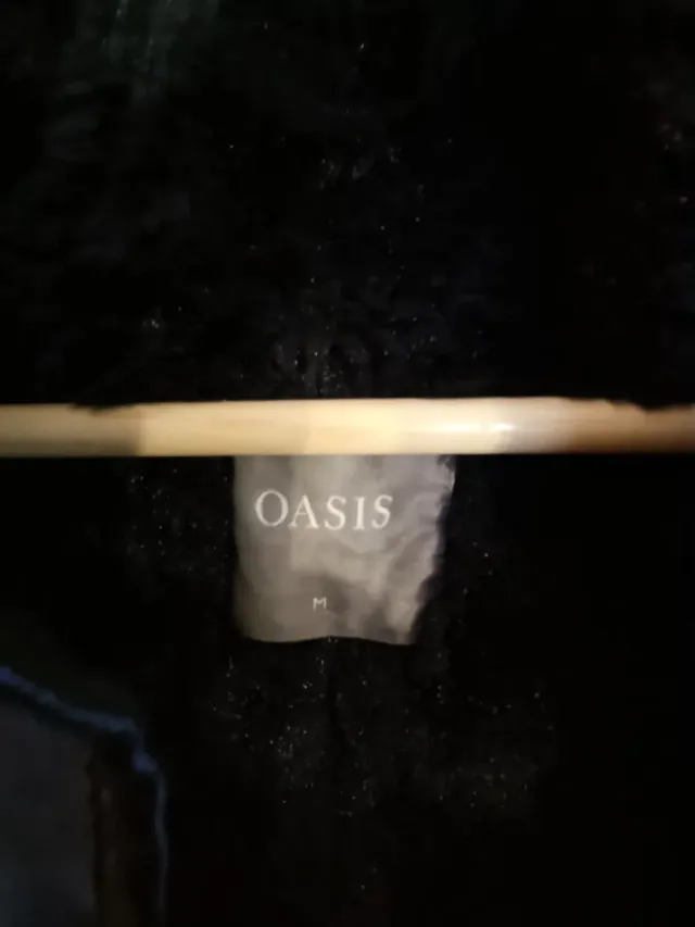 Abrigo Oasis azul talla M