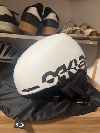 Casco Snowboard Oakley Blanco