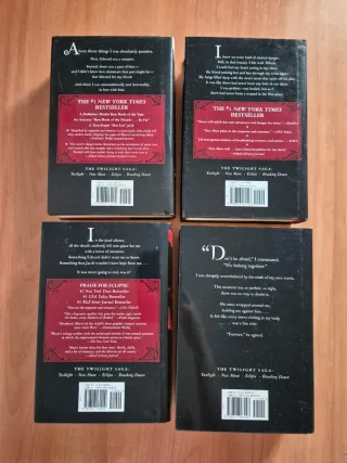 La Saga Crepúsculo Set de Colección en Inglés