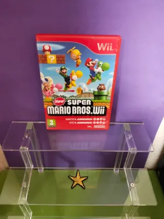 Juego de Wii New Super Mario Bros 