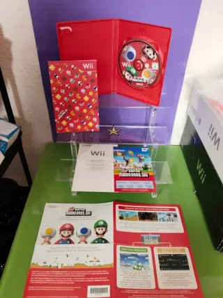 Juego de Wii New Super Mario Bros 