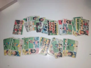 Lote 35 cromos Liga 86-87 ediciones este