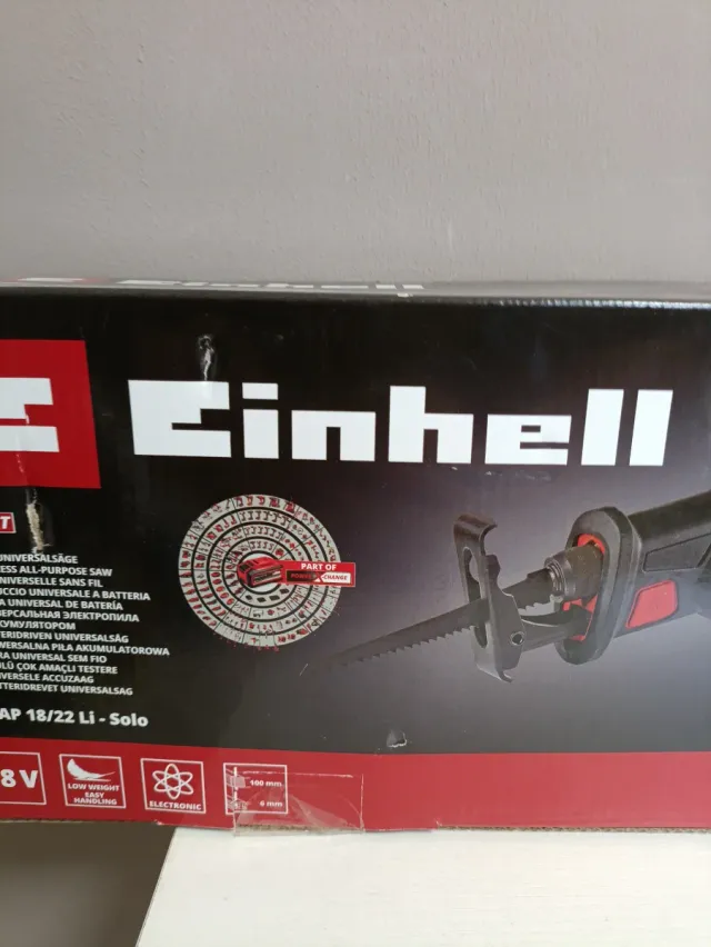 Einhell Sierra de sable inalámbrica TE-AP 18/22 Li