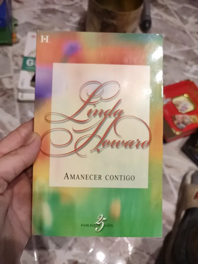 Libro novela romántica Harlequin