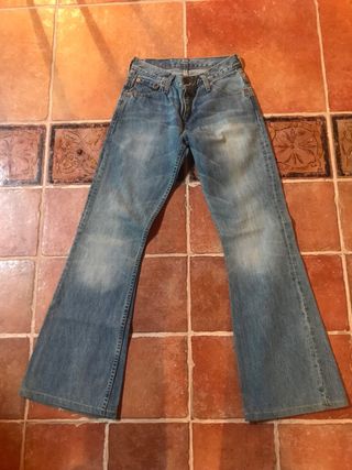 Pantalón Levi's Campana Talla 27 Verde