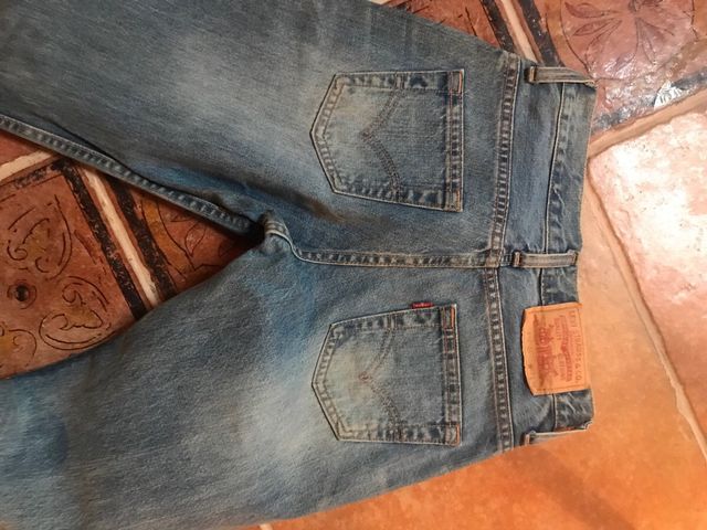 Pantalón Levi's Campana Talla 27 Verde