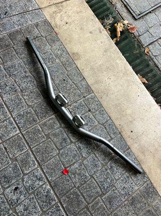 Guiador moto + Risers 22/28mm