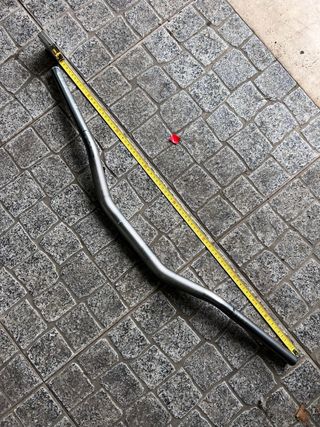 Guiador moto + Risers 22/28mm