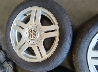 Llantas VW 15 pulgadas + ruedas 195/65.