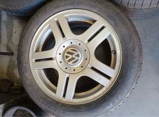 Llantas VW 15 pulgadas + ruedas 195/65.
