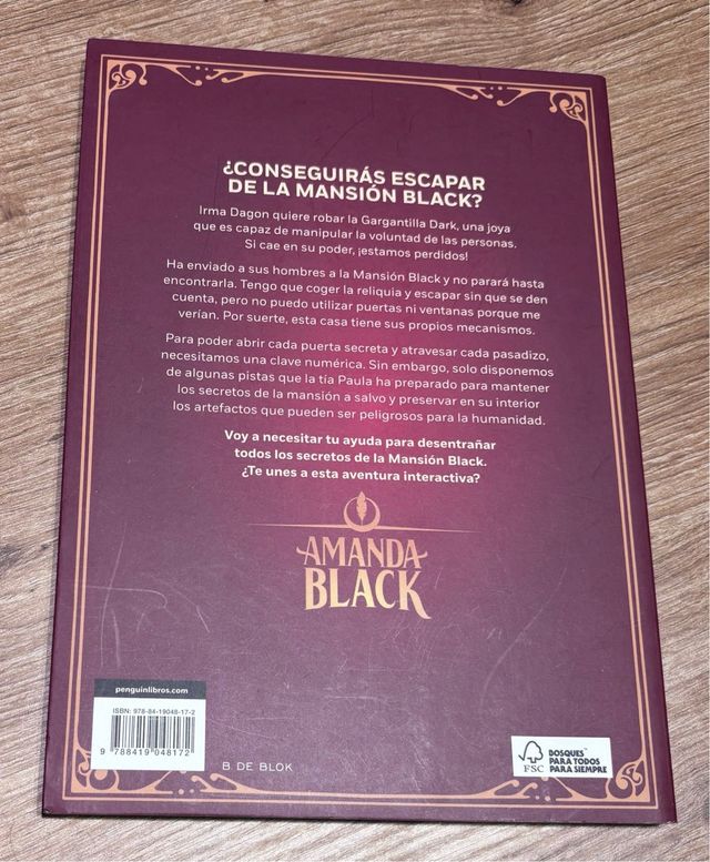 Escape Book: El secreto de la mansión Black / E...