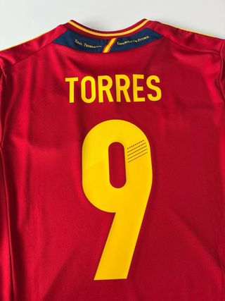 Camiseta original España 2012 Fernando Torres 9