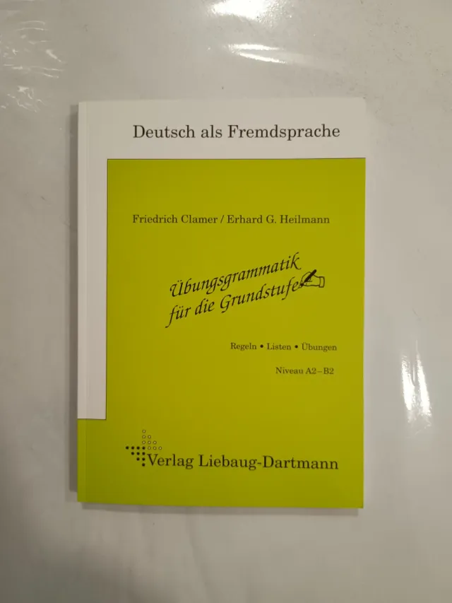 Übungsgrammatik für die Grundstufe, Regeln, Lis...