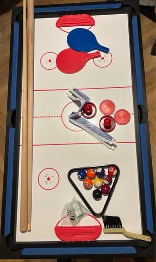 Mesa Multijuegos 3 en 1