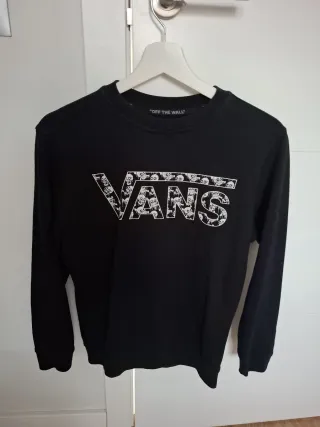 Sudadera Vans Negra talla de 10 a 13 años