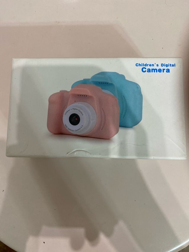 Fotocamera digitale blu per bambini