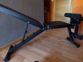 Banco de musculación multifuncional