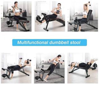 Banco de musculación multifuncional