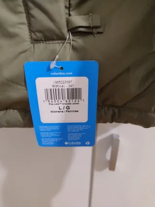 Chaqueta Columbia mujer Talla XL