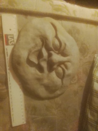 Lanterna decorativa più fregio maschera