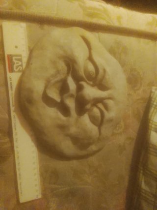 Lanterna decorativa più fregio maschera