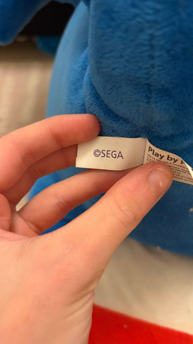 Peluche gigante sonic