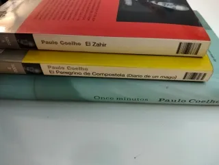 Lote de libros de Paulo Coelho
