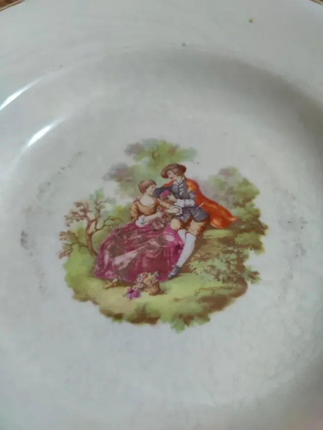 4 Platos Hondos antiguos - La Ibero Tanagra