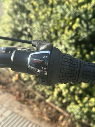 Bicicleta de paseo blanca