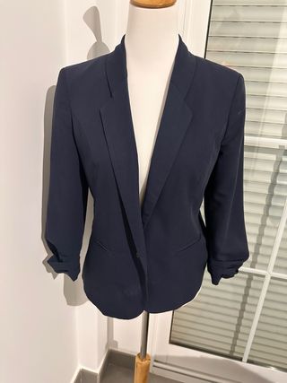 Chaqueta americana azul