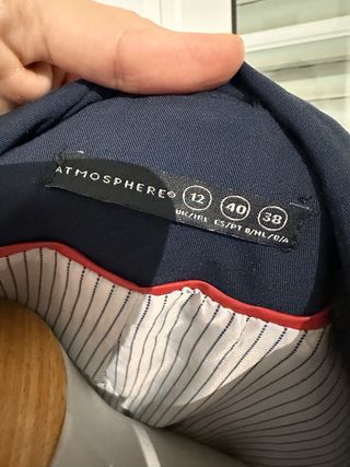 Chaqueta americana azul