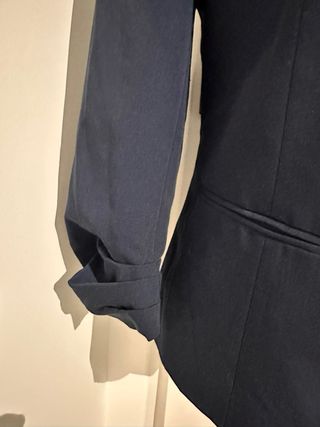 Chaqueta americana azul