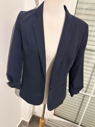 Chaqueta americana azul