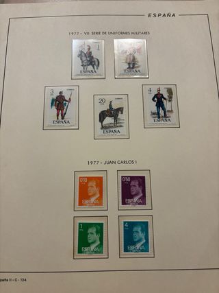 Álbum Sellos Filabo 1971-1979 Incompleto