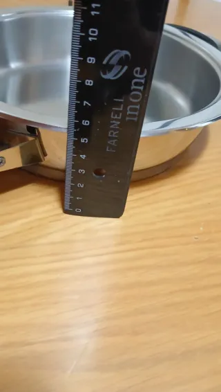 Olla AMC 20x5,5 cm 
con Tapa Visiotherm