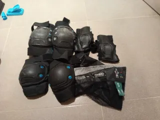 Protecciones skate/patines Oxelo Talla S