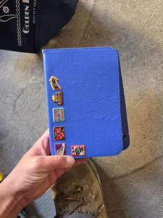 Funda para tablet azul