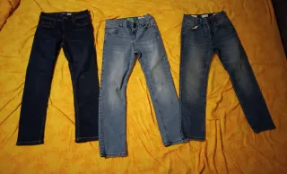 Set 3 jeans bambino skinny/slim 7-9 anni