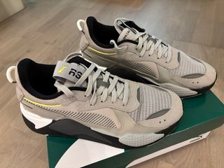 Scarpe Puma RS-X Hard Drive Grigio Bianco.