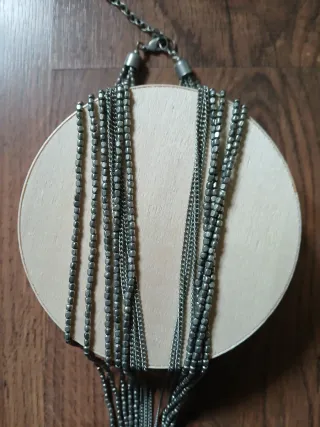 Collar y pulsera Blanco