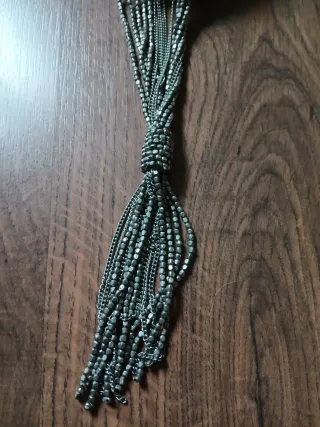 Collar y pulsera Blanco