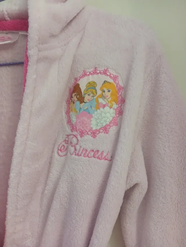 Bata calentita niña Princesas Disney