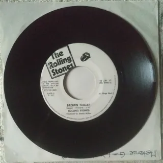 ROLLING STONES / PASCAL - BROWN SUGAR  7" 1971 ita