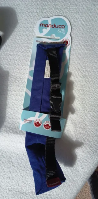 Mochila Porta Bebés Manduca PureCotton RoyalBlue