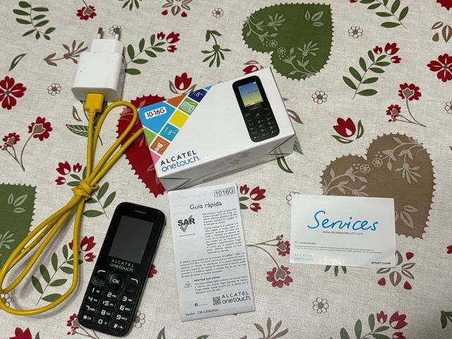 Teléfono Móvil Alcatel Onetouch Negro